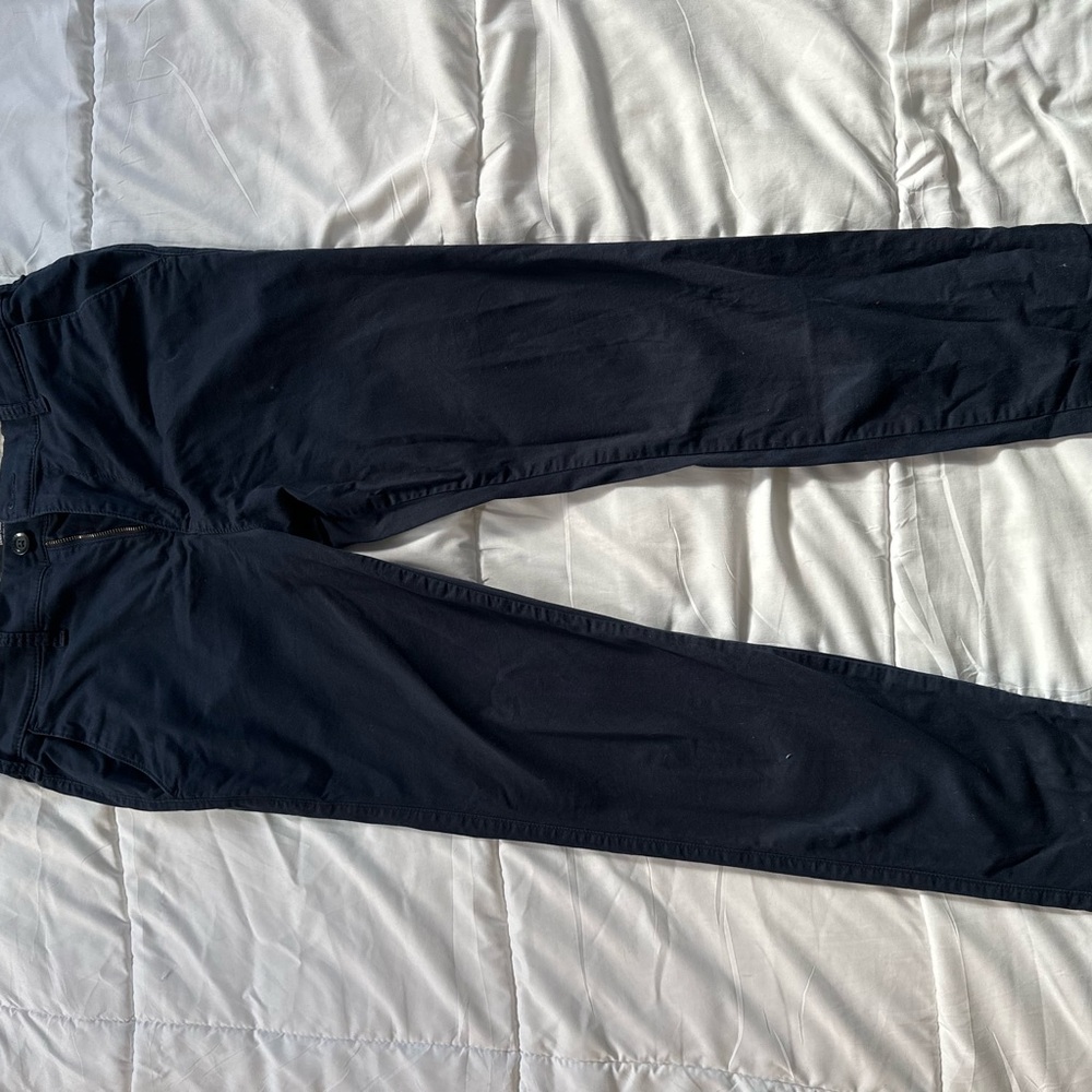 Hollister Dark Blue Skinny Chino Pants